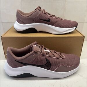 Nike Mauve Sneakers with Black Swoosh